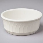 Homer Laughlin from Steelite International HL1467000 Gothic 3.5 oz. Ivory (American White) Undecorated China Ramekin - 36/Case Homer Laughlin from Steelite International HL1467000 Gothic 3.5 oz. Ivory (American White) Undecorated China Ramekin - 36/Case