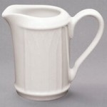 Homer Laughlin from Steelite International HL1467000 Gothic 3.5 oz. Ivory (American White) Undecorated China Ramekin - 36/Case Homer Laughlin from Steelite International HL1467000 Gothic 3.5 oz. Ivory (American White) Undecorated China Ramekin - 36/Case