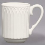 Homer Laughlin from Steelite International HL1467000 Gothic 3.5 oz. Ivory (American White) Undecorated China Ramekin - 36/Case Homer Laughlin from Steelite International HL1467000 Gothic 3.5 oz. Ivory (American White) Undecorated China Ramekin - 36/Case