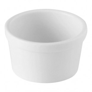 Bon Chef Mezzo 5 oz. Bright White Porcelain Ramekin - 48/Case Bon Chef Mezzo 5 oz. Bright White Porcelain Ramekin - 48/Case
