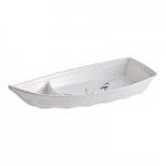 Acopa Biru 2 oz. Round Melamine Sauce Dish - 48/Case