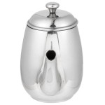 Vollrath 46594 Orion 20 oz. Mirror-Finished Stainless Steel Coffee / Tea Pot