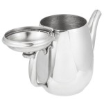 Vollrath 46594 Orion 20 oz. Mirror-Finished Stainless Steel Coffee / Tea Pot