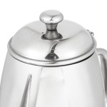 Vollrath 46594 Orion 20 oz. Mirror-Finished Stainless Steel Coffee / Tea Pot