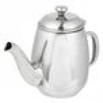Vollrath 46594 Orion 20 oz. Mirror-Finished Stainless Steel Coffee / Tea Pot