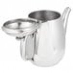 Vollrath 46594 Orion 20 oz. Mirror-Finished Stainless Steel Coffee / Tea Pot