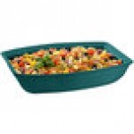 TableCraft CW3190HGN 10.5 Qt. Hunter Green Cast Aluminum Oblong Salad Bowl