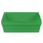TableCraft CW1494GN 24 Qt. Green Cast Aluminum Square Bowl
