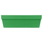 TableCraft CW1494GN 24 Qt. Green Cast Aluminum Square Bowl