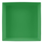 TableCraft CW1494GN 24 Qt. Green Cast Aluminum Square Bowl
