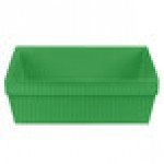 TableCraft CW1494GN 24 Qt. Green Cast Aluminum Square Bowl