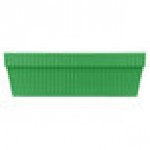 TableCraft CW1494GN 24 Qt. Green Cast Aluminum Square Bowl