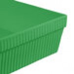 TableCraft CW1494GN 24 Qt. Green Cast Aluminum Square Bowl