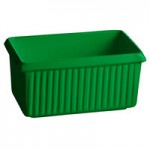 TableCraft CW1494GN 24 Qt. Green Cast Aluminum Square Bowl