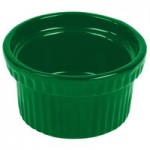 TableCraft CW1494GN 24 Qt. Green Cast Aluminum Square Bowl