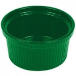 TableCraft CW1494GN 24 Qt. Green Cast Aluminum Square Bowl