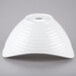 10 Strawberry Street WTR-13RBBOATBWL Whittier 80 oz. White Porcelain Boat Bowl with Ribbed Texture - 4/Case 10 Strawberry Street WTR-13RBBOATBWL Whittier 80 oz. White Porcelain Boat Bowl with Ribbed Texture - 4/Case