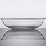 Cambro RSB1419CW135 12 Qt. Clear Camwear® Rectangular Ribbed Bowl Cambro RSB1419CW135 12 Qt. Clear Camwear® Rectangular Ribbed Bowl