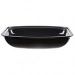 Cambro RSB1419CW135 12 Qt. Clear Camwear® Rectangular Ribbed Bowl Cambro RSB1419CW135 12 Qt. Clear Camwear® Rectangular Ribbed Bowl