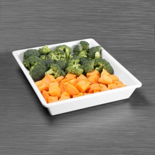 Elite Global Solutions M1012RC-NW The Bakers Display White 2.5 Qt. Rectangular Melamine Bowl Elite Global Solutions M1012RC-NW The Bakers Display White 2.5 Qt. Rectangular Melamine Bowl