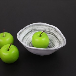 Elite Global Solutions D863OV Van Gogh Black 28 oz. Oval Melamine Bowl - 6/Case Elite Global Solutions D863OV Van Gogh Black 28 oz. Oval Melamine Bowl - 6/Case