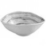 Elite Global Solutions D863OV Van Gogh Black 28 oz. Oval Melamine Bowl - 6/Case
