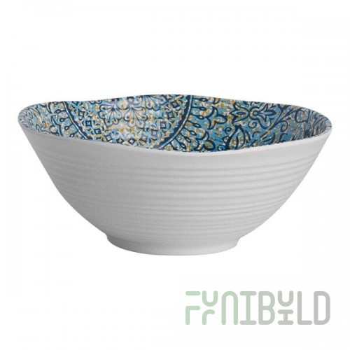 Creations from Steelite Solano 29 oz. Melamine Azure Bowl - 24/Case
