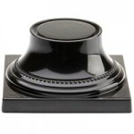 Elite Global Solutions M1212SQ Symmetry Black 4.75 Qt. Square Melamine Bowl Elite Global Solutions M1212SQ Symmetry Black 4.75 Qt. Square Melamine Bowl