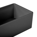 Cal-Mil 1396-13M Cater Choice Black Melamine Box - 5