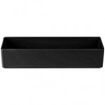 Cal-Mil 1396-13M Cater Choice Black Melamine Box - 5