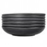 Elite Global Solutions JW875 Ore 1.19 Qt. Black Round Bowl - 6/Case