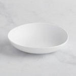 GET Enterprises B-4500-DG Riverstone 28 oz. Dark Gray Irregular Round Matte Melamine Serving Bowl - 12/Pack