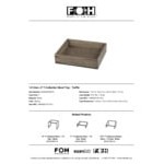 Smart Buffet Ware T-Collection by Front of the House 12 3/4