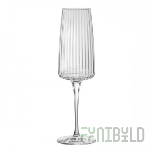 Bormioli Rocco Exclusiva from Steelite International 8.5 oz. Flute Glass - 24/Case