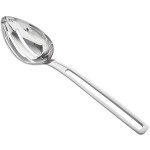Vollrath 46729 Miramar® 4 oz. Stainless Steel Open Handle Slotted Oval Serving Spoon Vollrath 46729 Miramar® 4 oz. Stainless Steel Open Handle Slotted Oval Serving Spoon