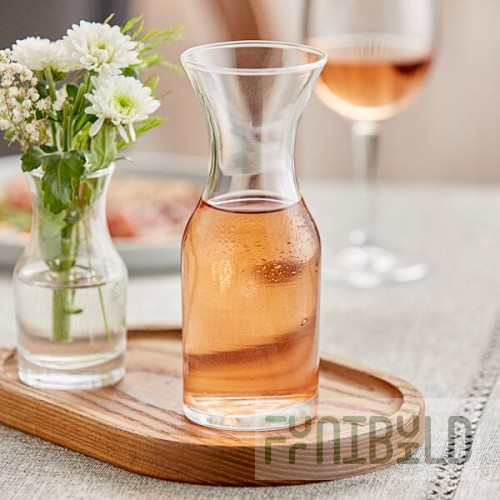 Libbey 782 10 oz. Customizable Glass Carafe - 12/Case