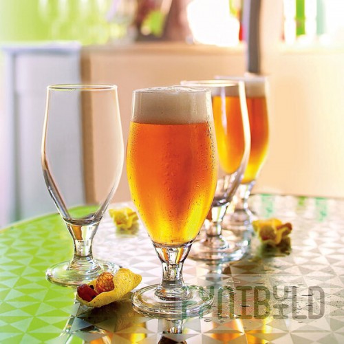 Arcoroc V3873 16.5 oz. Customizable Cervoise Stemmed Pilsner Glass by Arc Cardinal - 24/Case