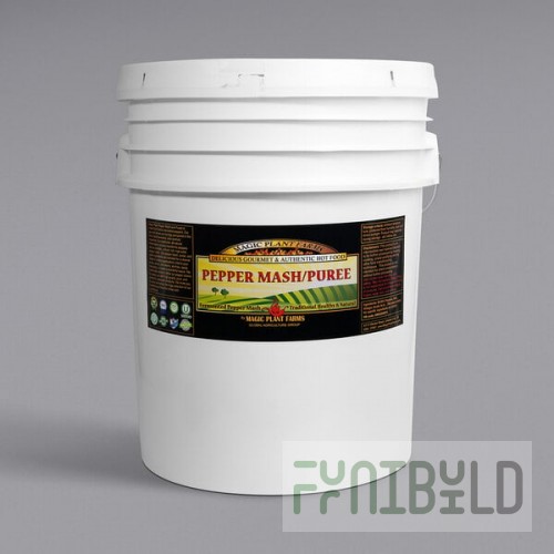 Fiery Farms Red Cayenne Pepper Puree 5 Gallon