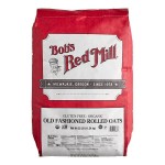 Bob's Red Mill 25 lb. Organic Gluten-Free Whole Grain Rolled Oats Bob's Red Mill 25 lb. Organic Gluten-Free Whole Grain Rolled Oats