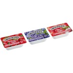 Smucker's Concord Grape Jelly, Apple Jelly, and Strawberry Jam 0.5 oz. Portion Cups - 200/Case Smucker's Concord Grape Jelly, Apple Jelly, and Strawberry Jam 0.5 oz. Portion Cups - 200/Case