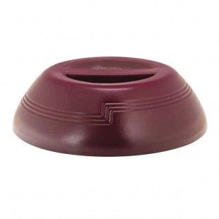 Cambro MDSD9487 Shoreline Collection Cranberry 10 1/4
