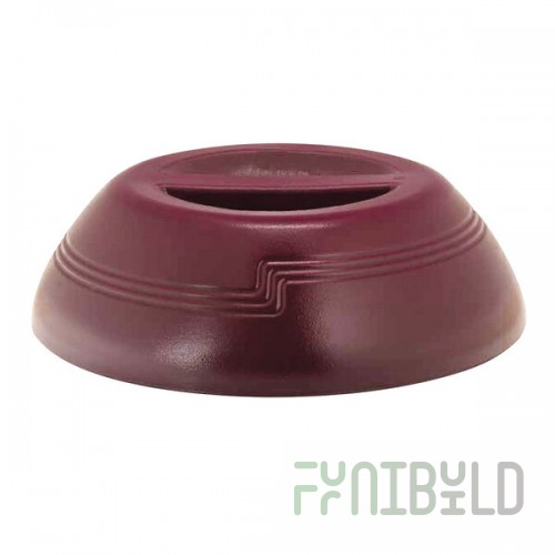 Cambro MDSD9487 Shoreline Collection Cranberry 10 1/4