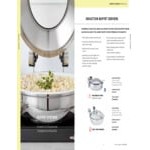 Spring USA 2/3 Size Rectangular Stainless Steel Induction Chafer with Chrome Accents 2374-697 Spring USA 2/3 Size Rectangular Stainless Steel Induction Chafer with Chrome Accents 2374-697