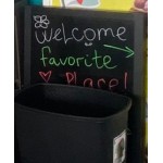 Choice A-Frame Marker Board Sidewalk Sign - Black Wood - 25 Choice A-Frame Marker Board Sidewalk Sign - Black Wood - 25