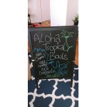 Choice A-Frame Marker Board Sidewalk Sign - Black Wood - 25 Choice A-Frame Marker Board Sidewalk Sign - Black Wood - 25