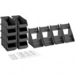 Choice Black 2-Tier Self-Serve Organizer Set with 8 Bins and 2 Label Sheets Choice Black 2-Tier Self-Serve Organizer Set with 8 Bins and 2 Label Sheets