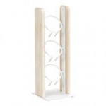 Cal-Mil 3411-99 Madera 3-Cylinder Vertical Flatware / Condiment Display
