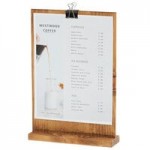 Cal-Mil 3411-99 Madera 3-Cylinder Vertical Flatware / Condiment Display