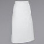 Mercer Culinary M61130WH Genesis® White Poly-Cotton Bistro Apron - 33 Mercer Culinary M61130WH Genesis® White Poly-Cotton Bistro Apron - 33