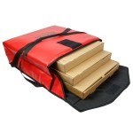 Sterno 72608 Red Medium Insulated Vinyl Delivery Pizza Carrier, 19 Sterno 72608 Red Medium Insulated Vinyl Delivery Pizza Carrier, 19